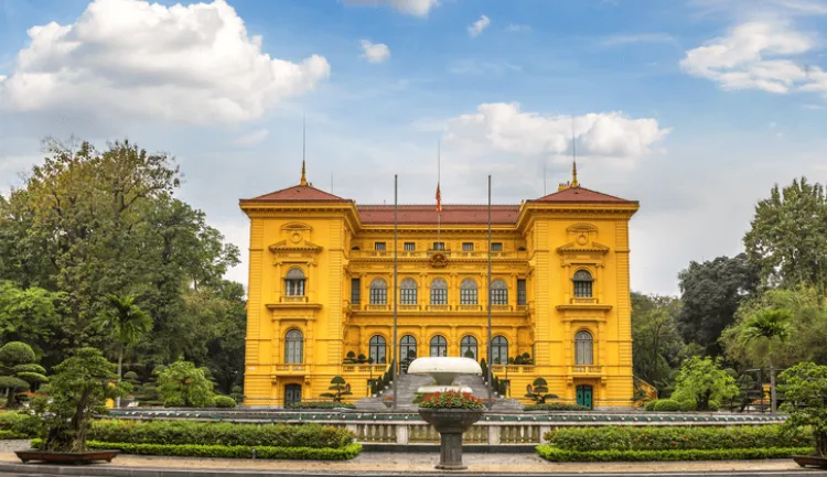 ho chi minh complex - Presidential Palace