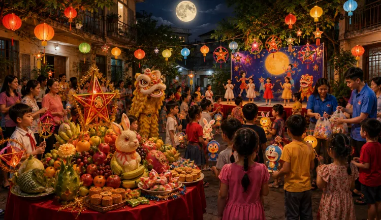 Mid-Autumn Festival in vietnam for locals