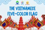 the Vietnamese five-color Flag