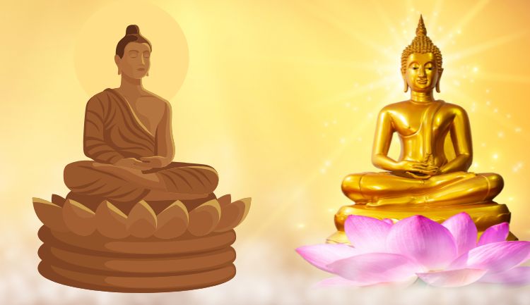 lotus - seat of the Buddha