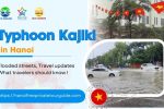 Typhoon Kajiki in hanoi