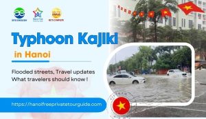 Typhoon Kajiki in hanoi