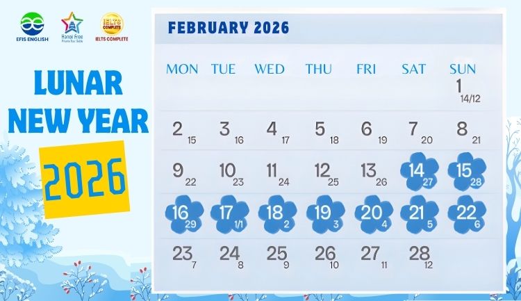 Lunar New Year 2026 calendar