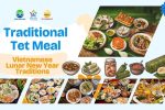 Traditional Tet Meal Vietnamese Lunar New Year Traditions