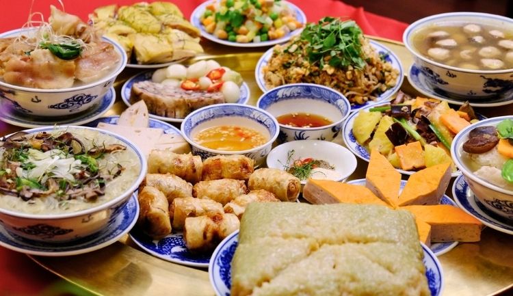 Traditional Tet Meal in Northern Vietnam