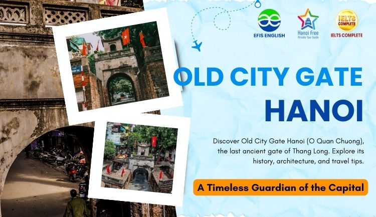Old City Gate Hanoi- A Timeless Guardian of the Capital