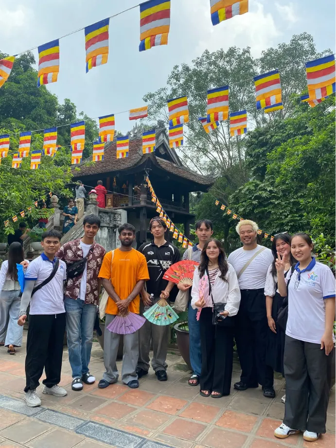Lotus Flower in Vietnamese Culture - one pillar pagoda