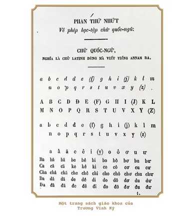 History of Vietnamese Education - new Latin-script writing system