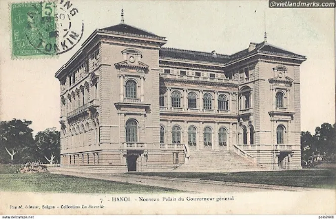 Presidential Palace Hanoi was not built for Vietnamese people