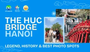The Huc Bridge Hanoi