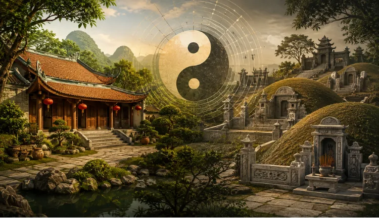Yin and Yang in Vietnamese Architecture and Feng Shui