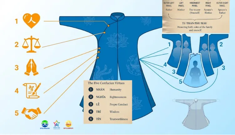 Ao Dai ngu than signification