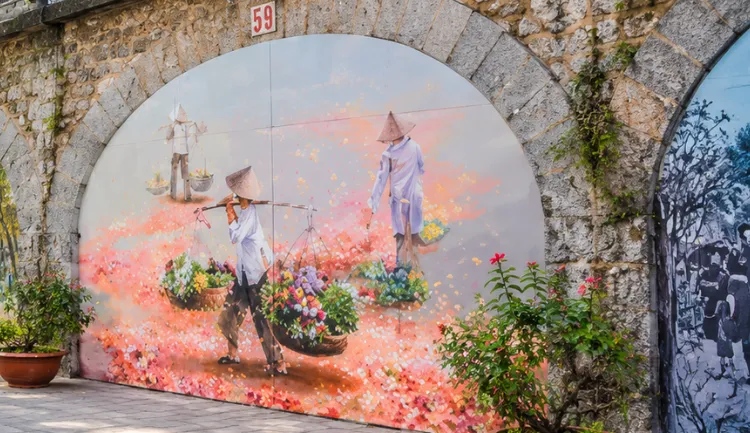 The 131 Stone Arches Beneath Phung Hung Mural Street