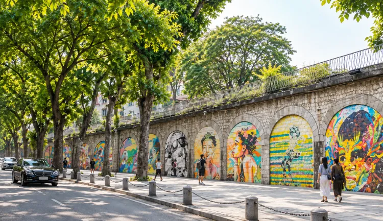 What is Phung Hung Mural Street