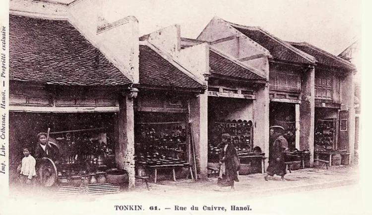 hang ma street - rue de cuivre