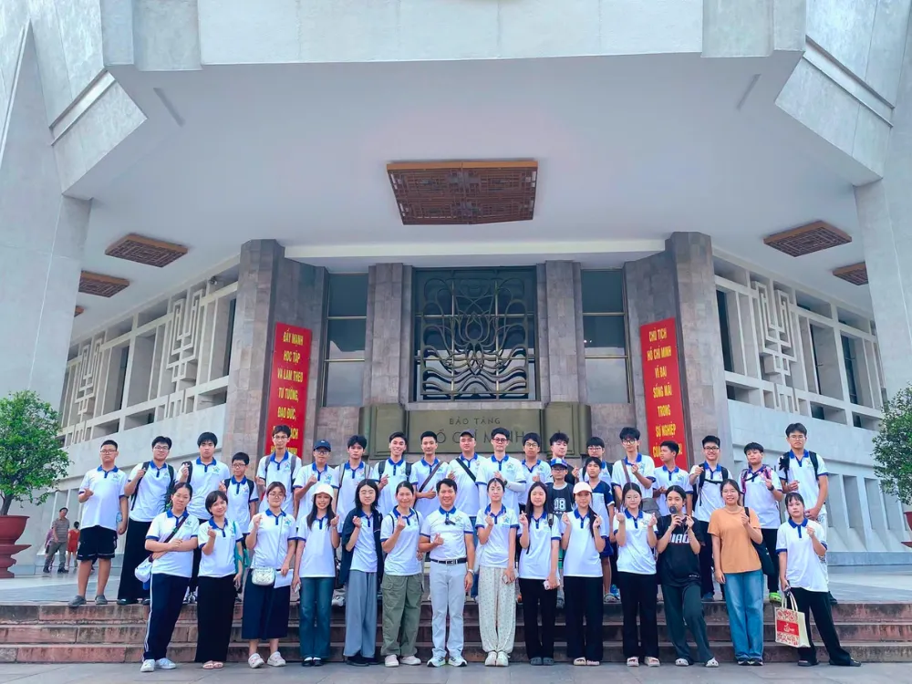 Members of the Hanoi Free Private Tour Guide club at a group event