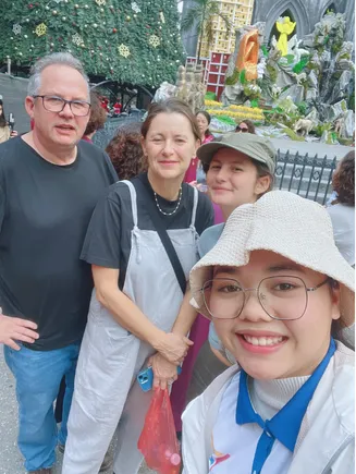Catholicism in Vietnam - Christmas Eve Around the Cathedral