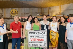 Tire Sandal Workshop Hanoi 2